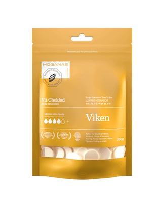 Höganäs Chocolate - Vit Choklad VIKEN 200g