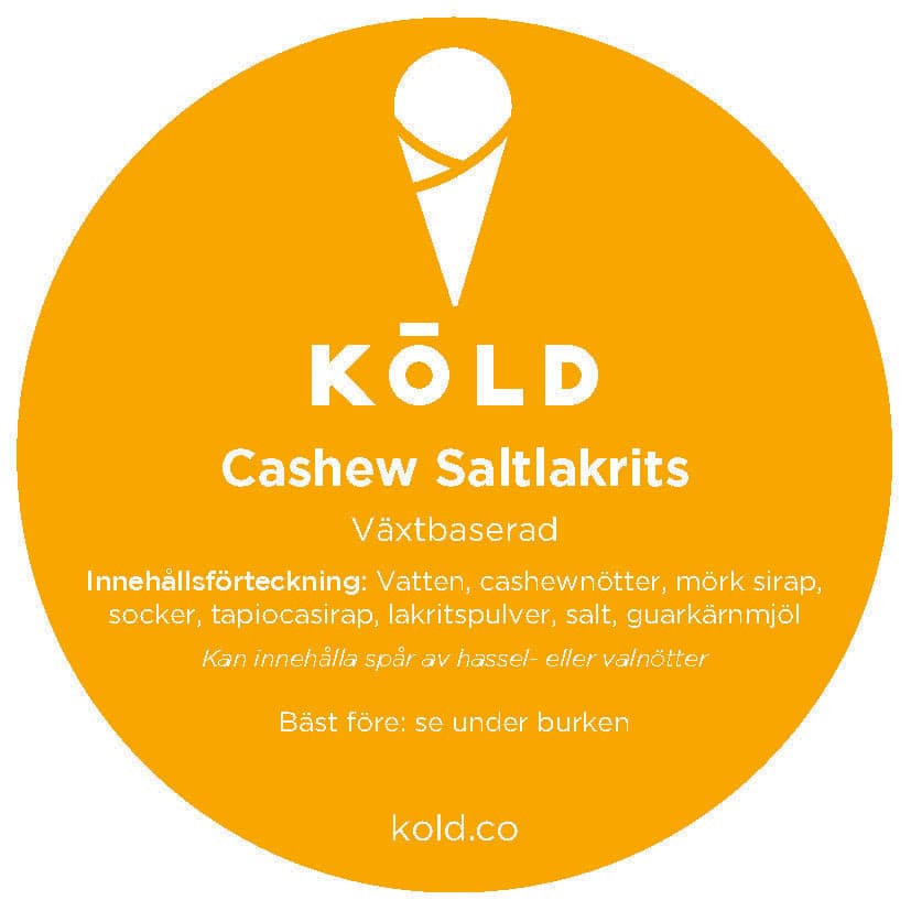 Cashew Saltlakrits FRYST