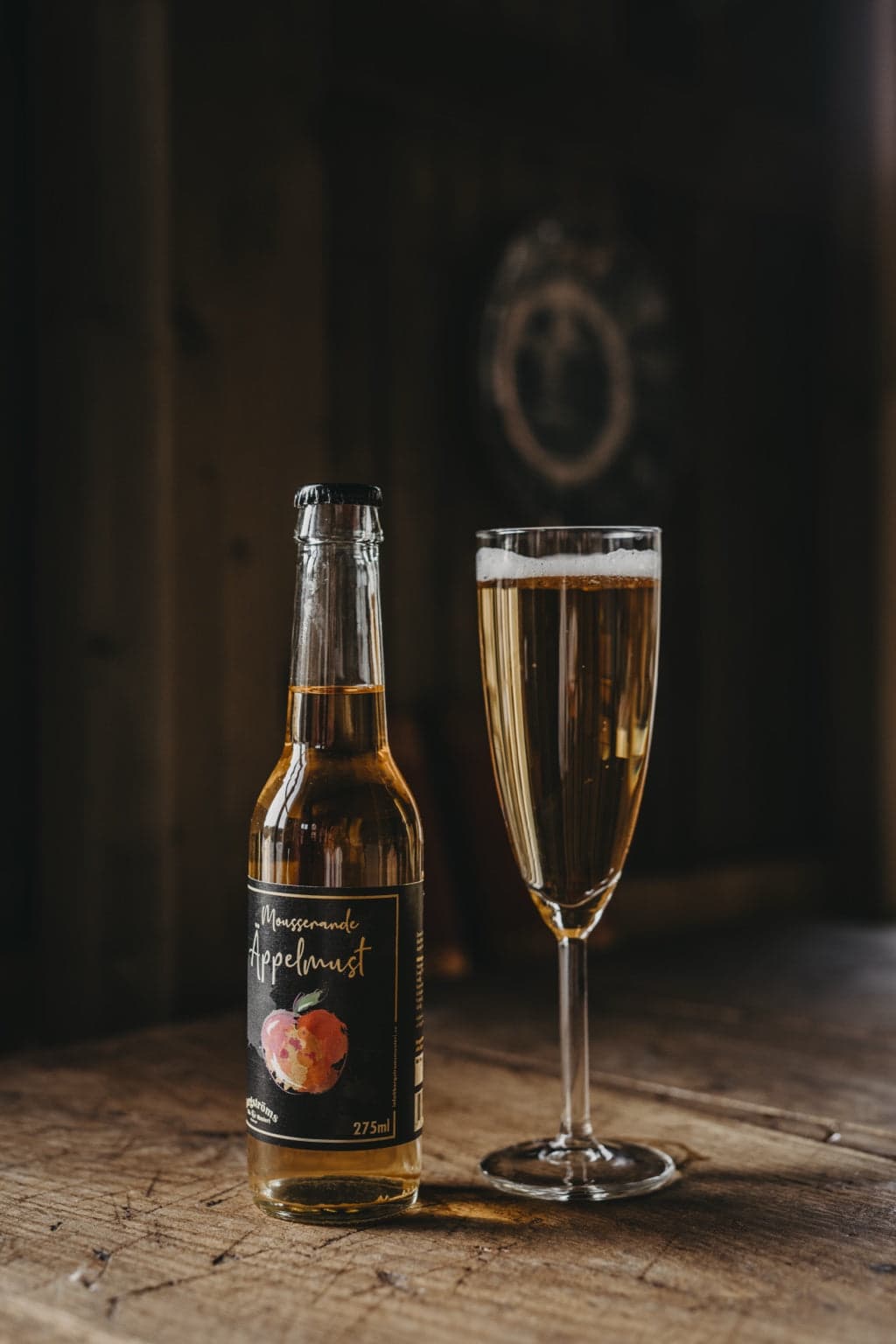 Mousserande äppelmust 275 ml (Kort datum, BF 10/10)