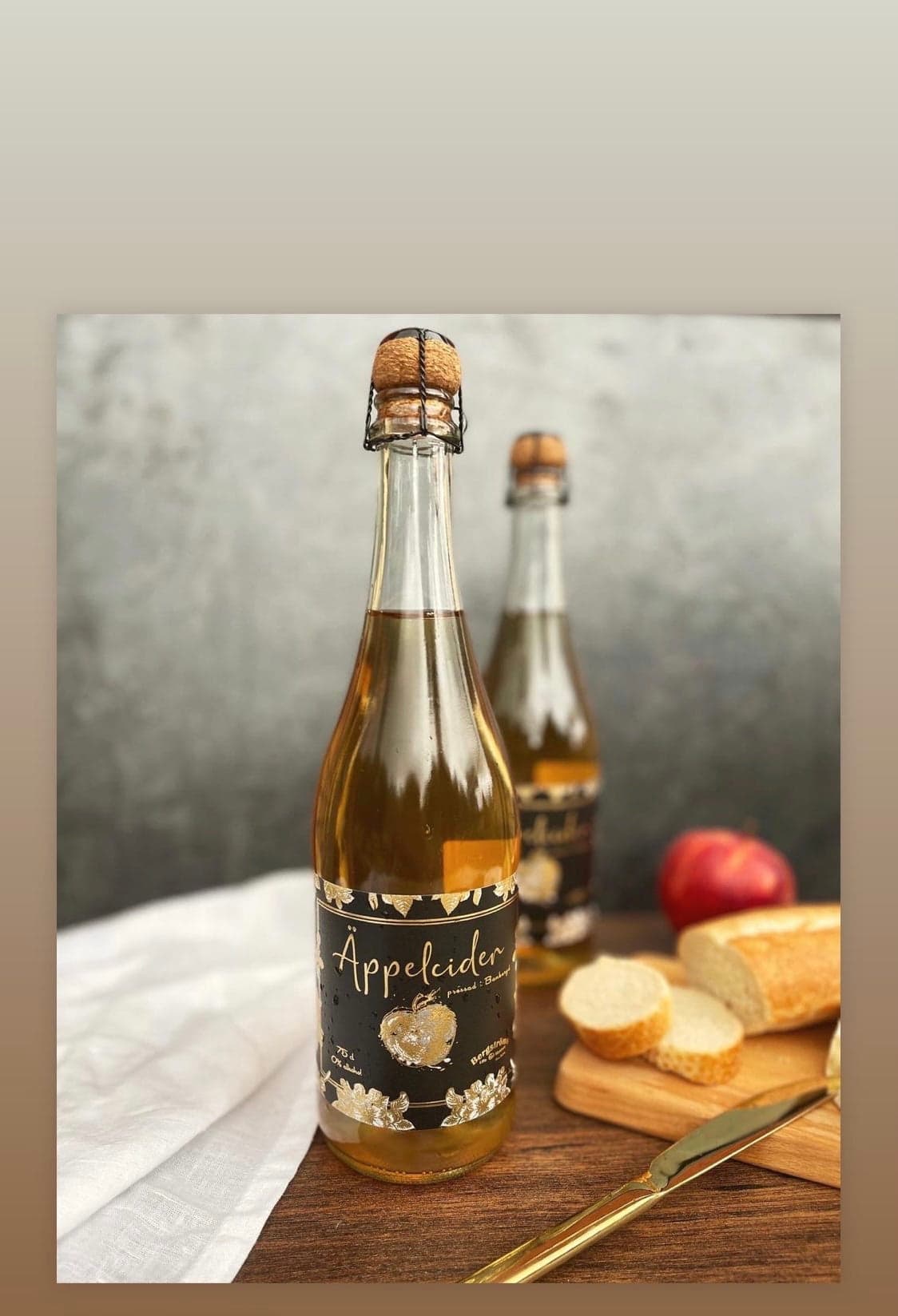Bergströms äppelcider 750 ml