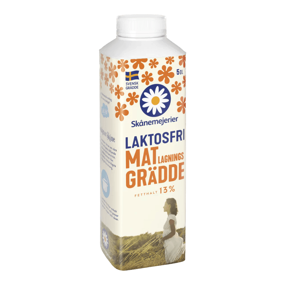 Laktosfri Matlagningsgrädde 13% 5dl