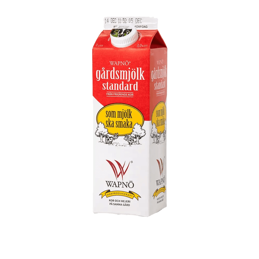 Gårdsmjölk standard 3% 1L