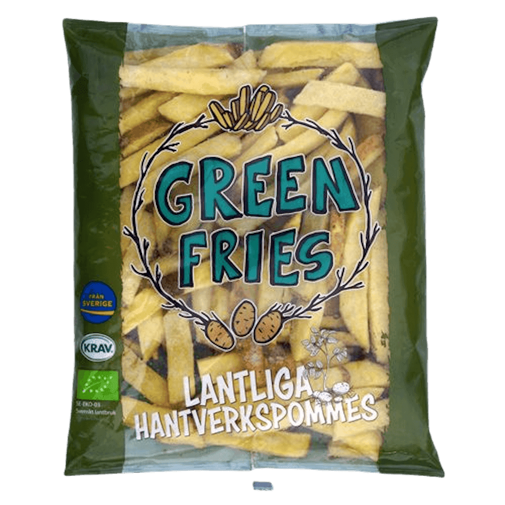 Green Fries KRAV 600g fryst - Mylla Green Fries