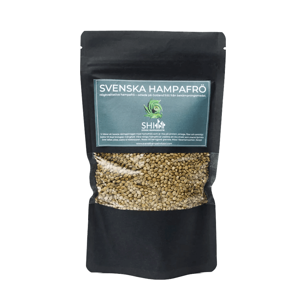 Svenska Hampafrö 250 gram