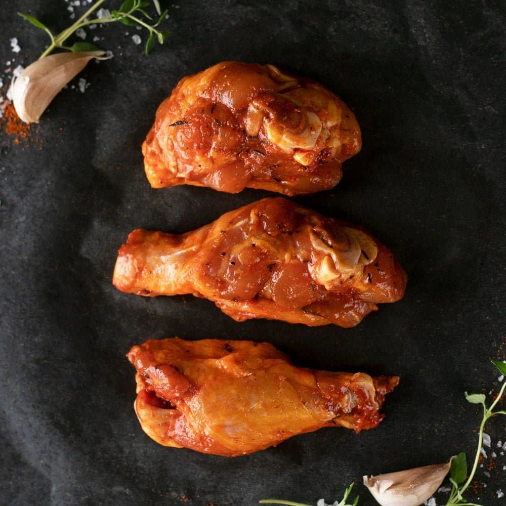 Örtmarinerade Bjärekycklingminiklubbor 500g - Mylla Bjärefågel