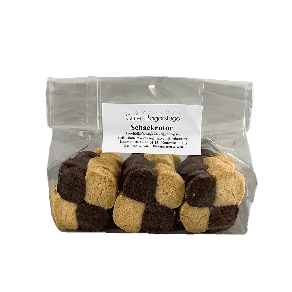 Schackrutor 220g - Mylla Vismarlövs Café & Bagarstuga