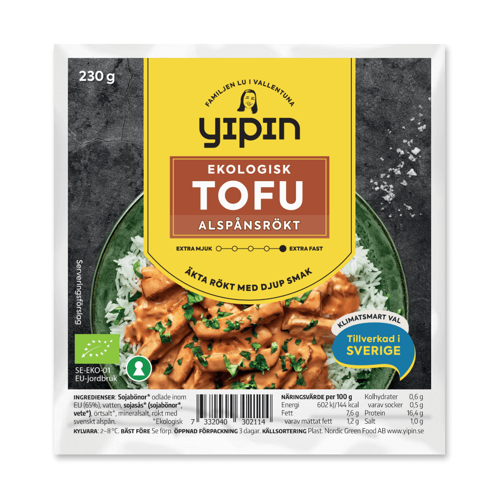 EKO Alspånsrökt tofu, 230g
