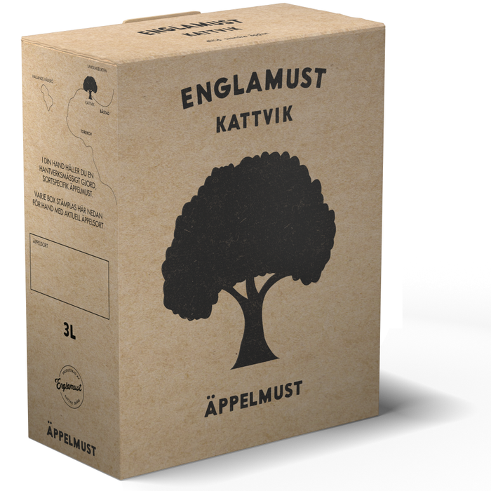 Englamust äppelmust Bag in Box 3 liter