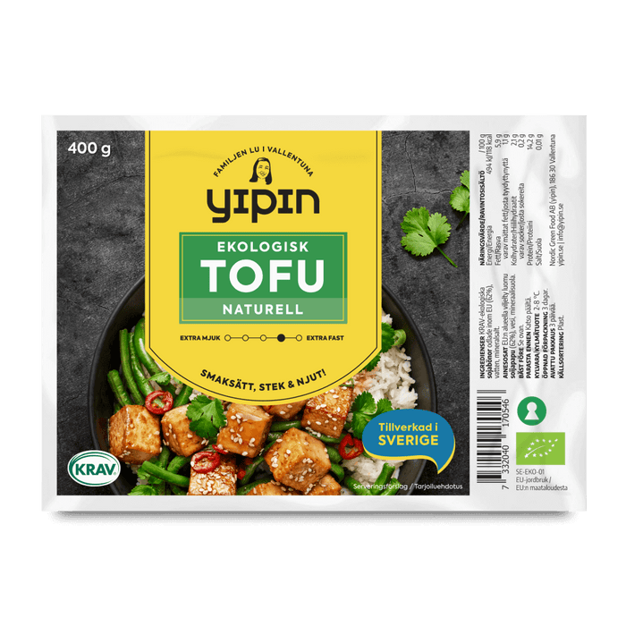 EKO Fast tofu naturell, 400g