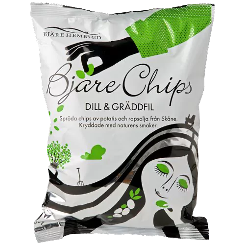 Chips - Dill & Gräddfil 200g