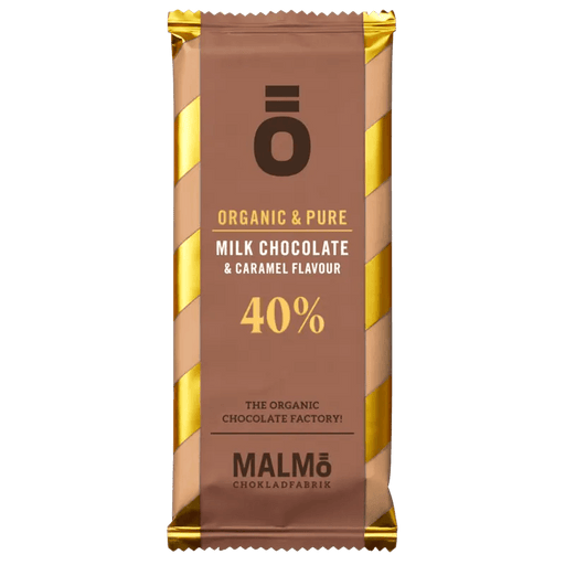 Choklad - Ö Caramel Milk 40% EKO 55g - Mylla Malmö Chokladfabrik