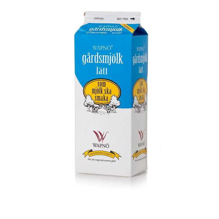 Gårdsmjölk lätt 0,5% - Mylla Wapnö