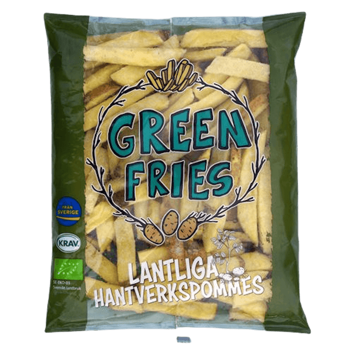 Green Fries KRAV 600g fryst - Mylla Green Fries