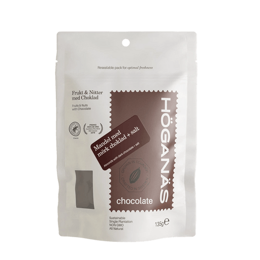HC - Salt Mandlar + Mörkchoklad 135g - Mylla Höganäs chocolate