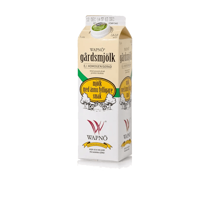 Ohomogeniserad mjölk 1,8-2,0% - Mylla Wapnö