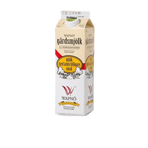 Ohomogeniserad mjölk 3,0-3,3% - Mylla Wapnö
