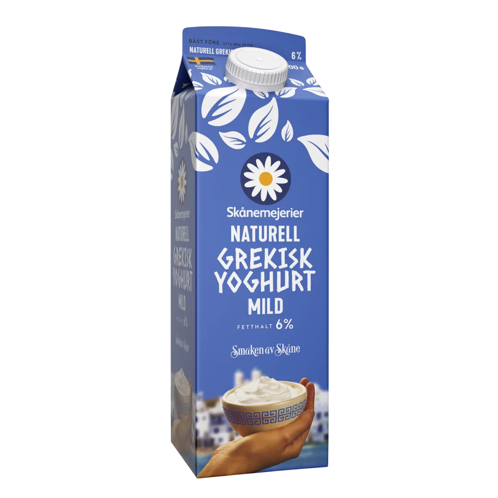 Naturell Grekisk Yoghurt 6% 1L