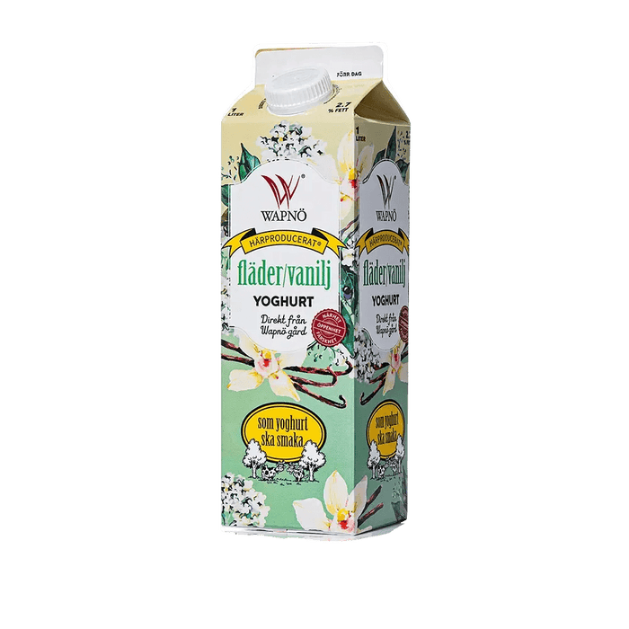 Yoghurt fläder/vanilj 2,7% - Mylla Wapnö