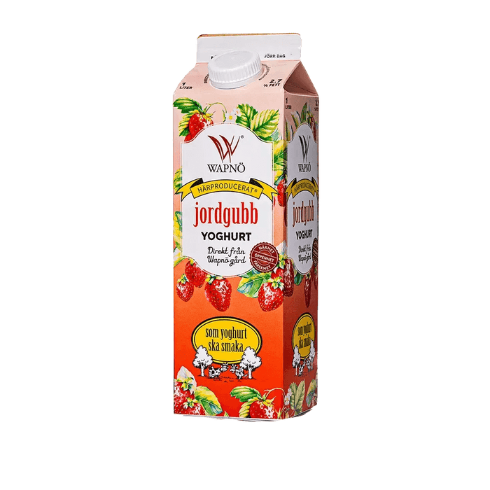 Yoghurt Jordgubb 2,7% - Mylla Wapnö