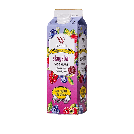 Yoghurt skogens bär 2,7% - Mylla Wapnö