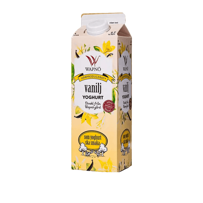 Yoghurt vanilj 2,7% - Mylla Wapnö